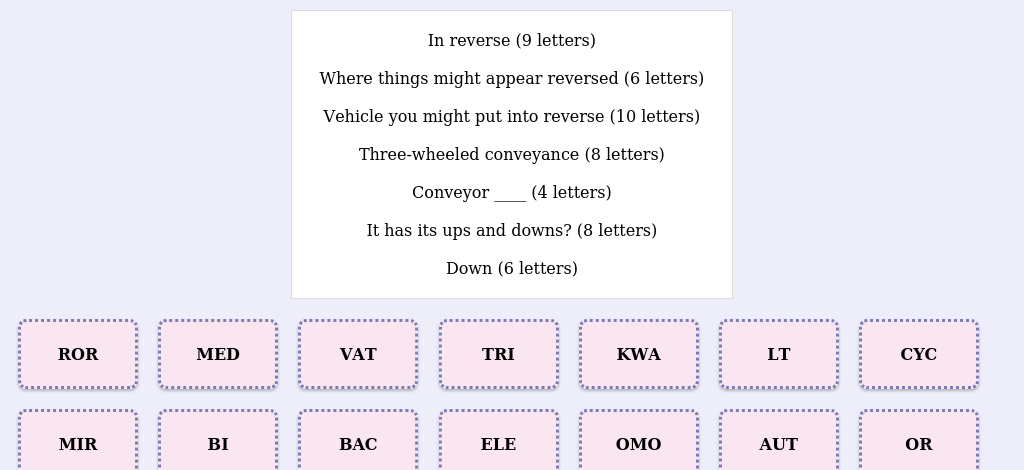 Lexicogs screen