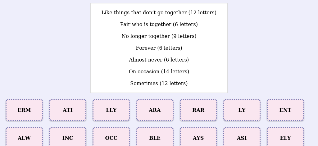 Lexicogs screen