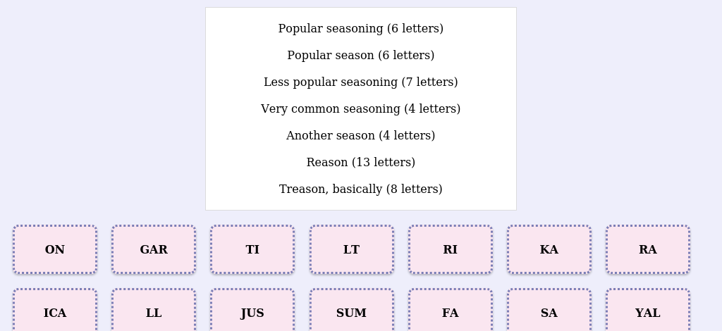 Lexicogs screen
