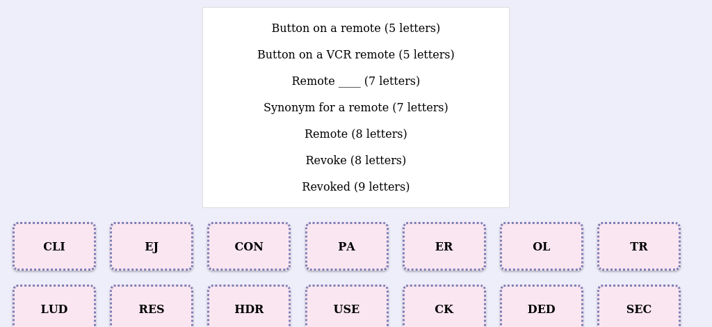 Lexicogs screen