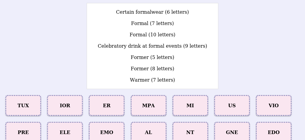 Lexicogs screen