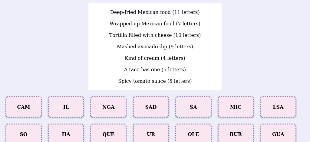 Lexicogs screen