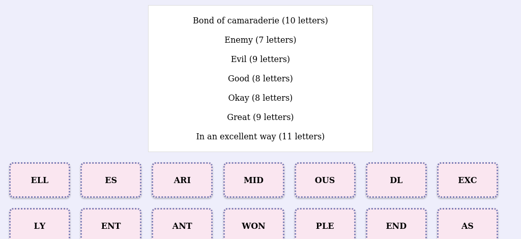 Lexicogs screen