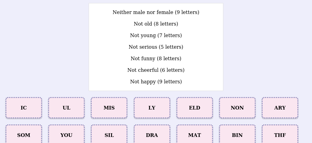 Lexicogs screen