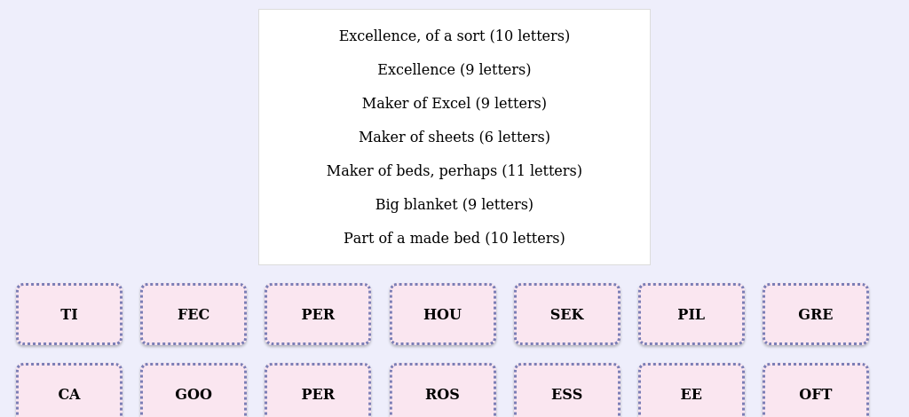 Lexicogs screen