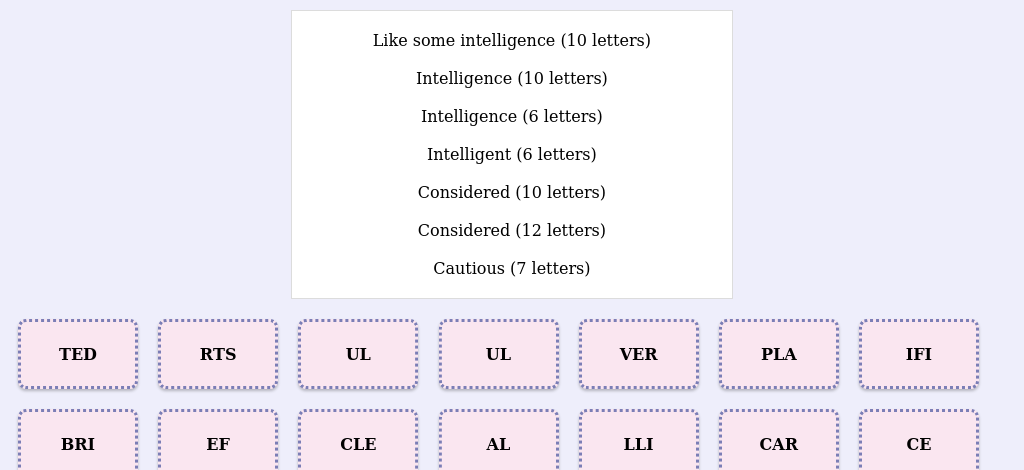 Lexicogs screen