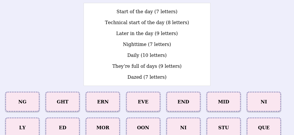 Lexicogs screen