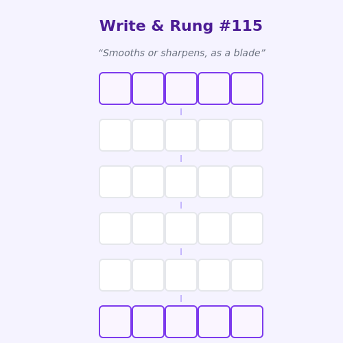 Write and Rung screen