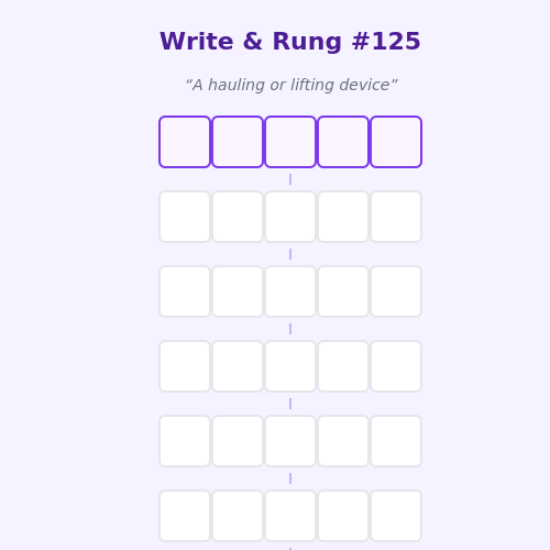 Write and Rung screen