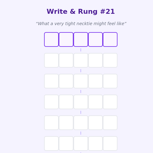Write and Rung screen