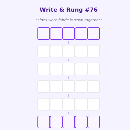 Write and Rung screen