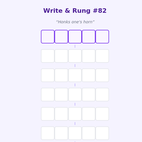 Write and Rung screen