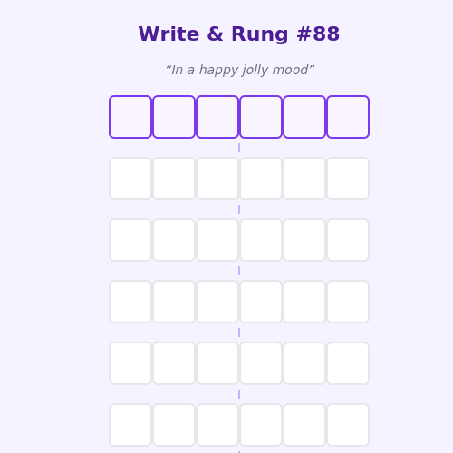 Write and Rung screen
