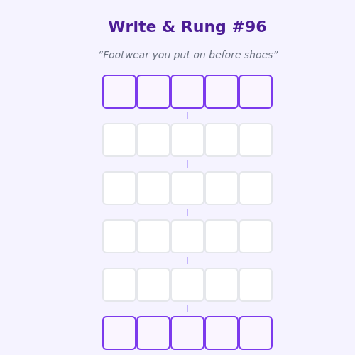 Write and Rung screen